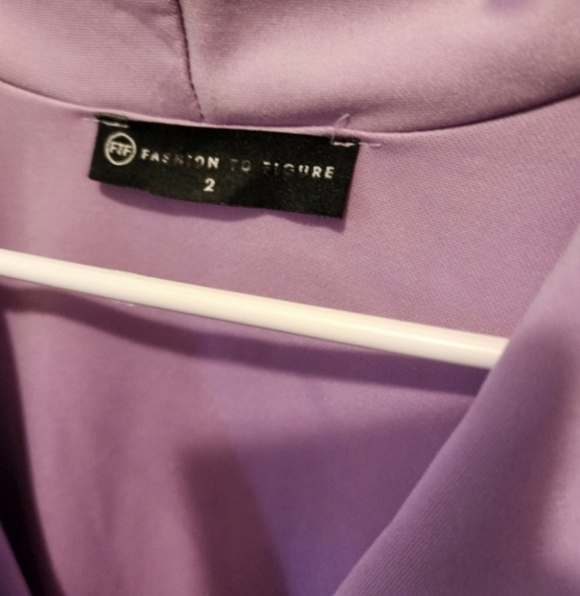 🍁🍂Nwot Fashion to figure size 2 peplum blouse - Picture 3 of 4